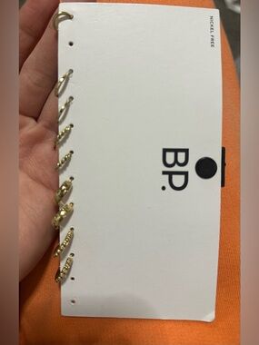 NWT BP. Set of 6 Hoop Earrings